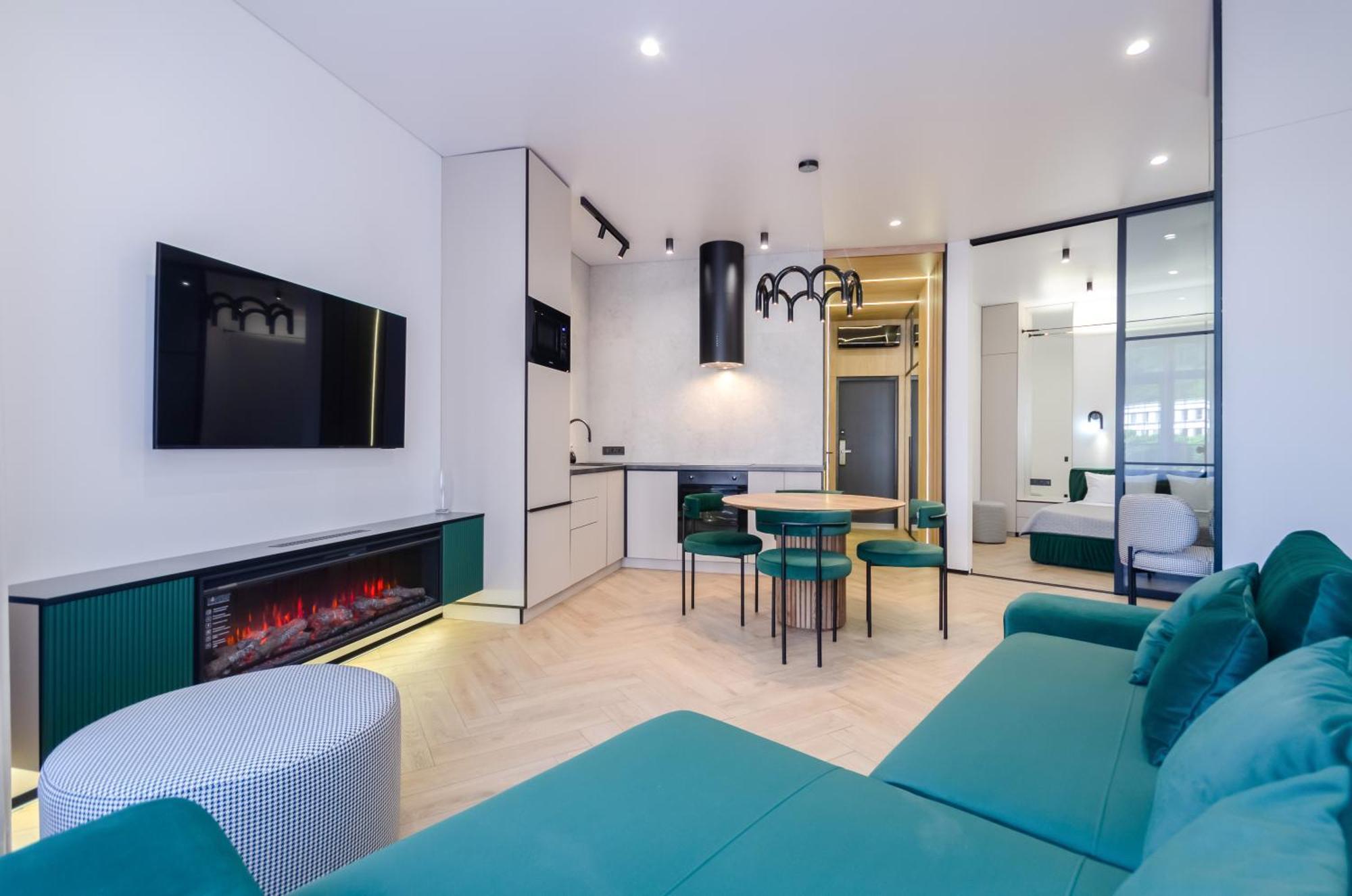 12214 Central Park cozy apartment Kiev Exterior foto