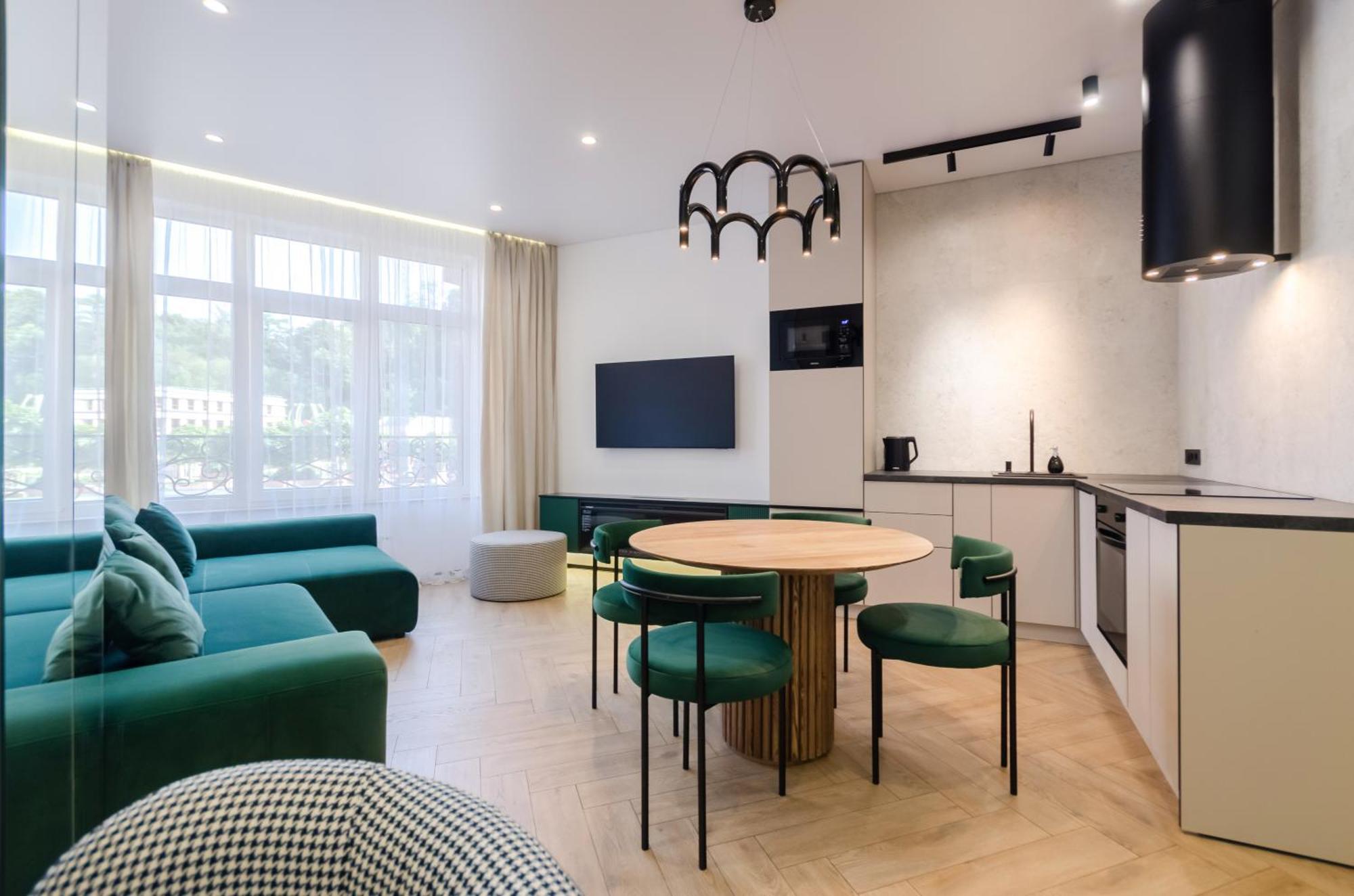 12214 Central Park cozy apartment Kiev Exterior foto