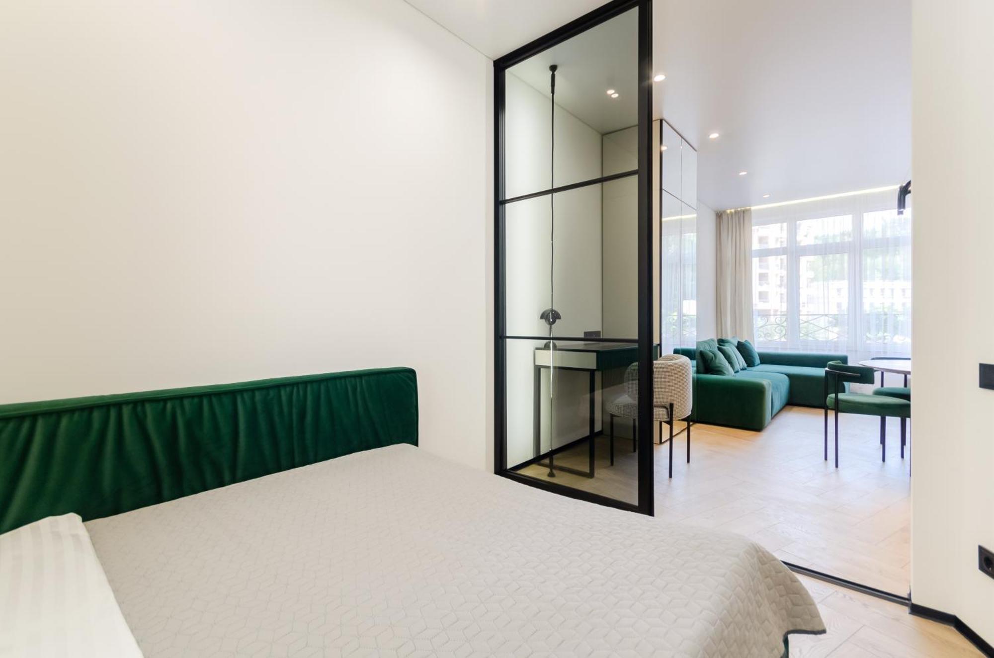 12214 Central Park cozy apartment Kiev Exterior foto