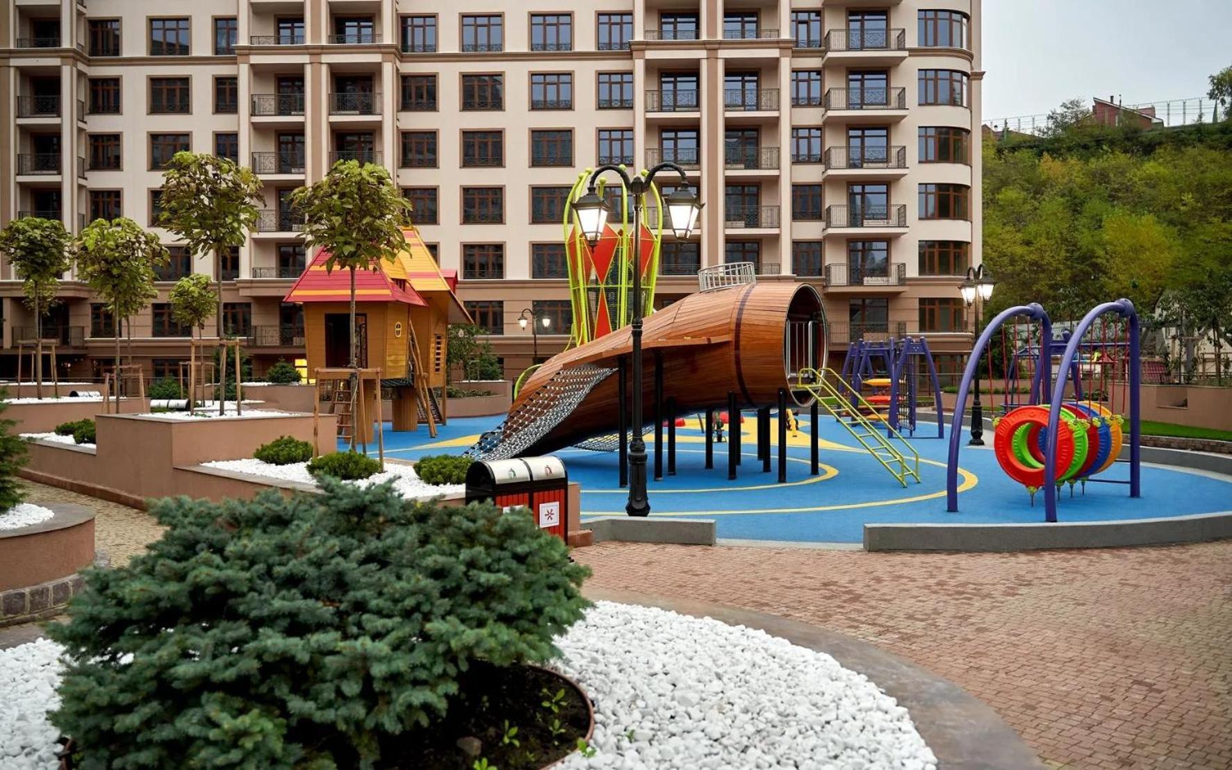 12214 Central Park cozy apartment Kiev Exterior foto